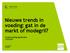 Nieuwe trends in voeding: gat in de markt of modegril? Studienamiddag Agriflanders 13/01/2017