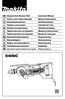 GB Diamond Core Hammer Drill Instruction Manual Foreuse avec trépan diamanté Manuel d instructions Diamantbohrmaschine Betriebsanleitung