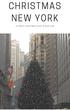 NEW YORK C H R I S T M A S