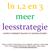 In 1,2 en 3 meer leesstrategie GESTRUCTUREERDE TRAINING IN LEESSTRATEGIEËN