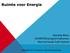Ruimte voor Energie. Mariette Bilius DCMR/PZH/programmabureau Warmte Koude Zuid-Holland