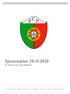 Sponsorplan FC PORTUGAL AMSTERDAM FC PORTUGAL AMSTERDAM, SLOTERWEG D, 1066CD AMSTERDAM