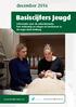 Basiscijfers Jeugd. december informatie over de arbeidsmarkt, het onderwijs en stages en leerbanen in de regio Zuid-Limburg