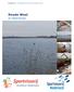 Rapport Visserijkundig Onderzoek. Roode Weel te Steenbergen