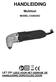 HANDLEIDING. Multitool LET OP: LEES VOOR HET GEBRUIK DE HANDLEIDING ZORGVULDIG DOOR MODEL: CGN220C