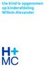 Uw kind is opgenomen op kinderafdeling Willem-Alexander