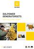 DOLPOWER GENERATORSETS