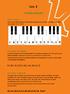 Les 2. Als je op een piano alleen de witte toetsen gebruikt, kun je meteen de majeur- toonladder van C spelen: C D E F G A B C.