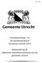 Copro 16076K. Verantwoordings- en accountantsprotocol Gemeente Utrecht behorende bij de Algemene Subsidieverordening van de gemeente Utrecht