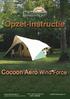 Opzet-instructie. Cocoon Aero Wind Force. Heeft u vragen en/of opmerkingen? Copyright Holtkamper 2017 (wijzigingen voorbehouden)