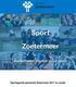 Sportagenda gemeente Zoetermeer 2017 en verder