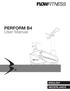 PERFORM B4 User Manual