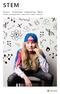 STEM. Science - Technology - Engineering - Math STEM-vaardigheden onderzoek onder meisjes