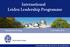 International Leiden Leadership Programme