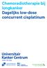 Chemoradiotherapie bij longkanker Dagelijks low-dose concurrent cisplatinum