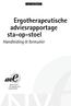 NVE-standaard. Ergotherapeutische adviesrapportage sta-op-stoel Handleiding & formulier