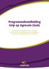Programmahandleiding Grip op Agressie (GoA) Behandelprogramma voor mensen met een lichte verstandelijke beperking en ernstig agressief (delict)gedrag