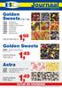 1, 49. Journaal Uitgave 2015 nr. 6. Golden Sweets à 6x 1 kg. Golden Sweets. Astra. partijprijs. partijprijs