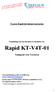 Tractor Rapid-kit inbouw instructies. Handleiding voor het inbouwen en aansluiten van: Rapid KT-V4T-01. Tuning-kit voor Tractoren