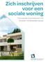 Zich inschrijven voor een sociale woning. Voorwaarden & procedures in het Brussels Hoofdstedelijk Gewest