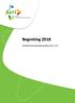 datum: 12 april 2016 Begroting 2018 inclusief meerjarenbegroting t/m 2021