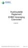 Huishoudelijk Reglement EHBO Vereniging Coevorden