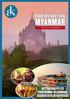 DOOR HET HART VAN MYANMAR VAN 20 T.E.M. 31 JANUARI 2018 WETENSCHAPPELIJK PROGRAMMA IN AANMAAK ACCREDITATIE IN AANVRAAG