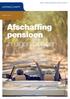 Afschaffing pensioen in eigen beheer