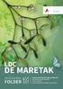 In het LDC De Maretak kan je terecht voor: