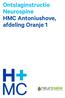 Ontslaginstructie Neurospine HMC Antoniushove, afdeling Oranje 1