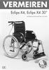 Eclips X4, Eclips X4 30 GEBRUIKSAANWIJZING
