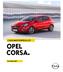 CONSUMENTENPRIJSLIJST OPEL CORSA.