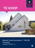 TE KOOP. Meester Oude Groenstraat 7, 7548 SB Enschede. Vraagprijs ,- k.k.