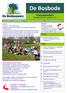 De Bosbode. Informatiebulletin Schooljaar , april 2017 nr.9 AGENDA