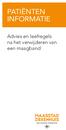 PATIËNTEN INFORMATIE. Advies en leefregels na het verwijderen van een maagband