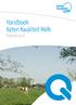 Handboek Keten Kwaliteit Melk Protocol 2017