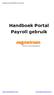 Handboek portal OSGMetrium Personeel. Handboek Portal Payroll gebruik