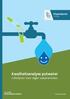 Kwaliteitsanalyse putwater richtlijnen voor eigen waterwinners