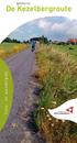 groene as De Kezelbergroute fiets- en wandelgids