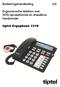 Bedieningshandleiding. Ergonomische telefoon met SOS-oproepfunctie en draadloze handzender. tiptel Ergophone 1310