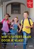 ANTON HOREWEG WAT STUITERT DAAR DOOR JE KLAS? Over kinderen met ADHD en hun leraren