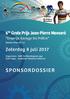 SPONSORDOSSIER. 6 Grote Prijs Jean-Pierre Monseré. Zaterdag 8 juli Ereprijs Garage De Prêtre. Mannen Elite UCI 1.1