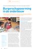 sociaal-emotioneel Verantwoordelijkheidsgevoel stimuleren bij jonge kinderen Burgerschapsvorming in de onderbouw