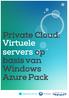 Private Cloud: Virtuele servers op basis van Windows Azure Pack