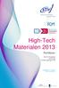High-Tech Materialen 2013