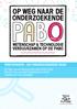 WETENSCHAP & TECHNOLOGIE VERDUURZAMEN OP DE PABO WHITEPAPER - DE ONDERZOEKENDE PABO