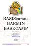 BASIScursus GARMIN BASECAMP