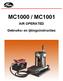 MC1000 / MC1001 AIR OPERATED. Gebruiks- en ijkingsinstructies