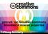 gebruik van Creative Commons licenties in interne projecten