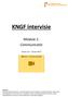 KNGF intervisie. Module 1: Communicatie. Versie mei 2017
